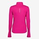 Dames hardloop pully fuchsia roze