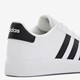 Grand Court 2.0 kinder sneakers wit zwart