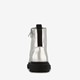Leren meisjes veterboots zilver