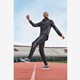 Evostripe heren joggingbroek zwart