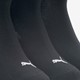 3 paar Quarter Plain sokken zwart