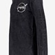 Jongens shirt zwart met acid wash