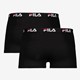 Heren boxershorts 2 pack zwart