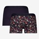 Heren boxershorts 2 pack donkerpaars