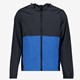 Heren hardloopjas zwart blauw