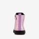 Meisjes veterboots paars met hartje