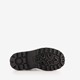 Meisjes lak veterboots zwart met glitters