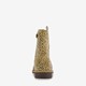 Meisjes boots met panterprint en glitters