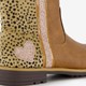 Meisjes boots met panterprint en glitters