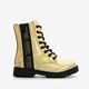 Meisjes veterboots goud zwart