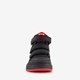 Hoge jongens sneakers zwart rood