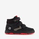 Hoge jongens sneakers zwart rood