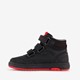 Hoge jongens sneakers zwart rood