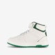 Hoge jongens sneakers wit groen