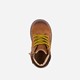 Leren jongens veterboots cognac