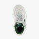 Hoge jongens sneakers wit groen