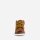 Leren jongens veterboots cognac