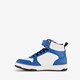 Hoge jongens sneakers blauw wit