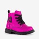 TwoDay leren meisjes veterboots roze