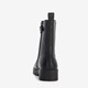 Meisjes chelsea boots zwart croco print