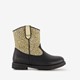 Leren meisjes western laarsjes met stippen