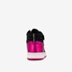 Hoge meisjes sneakers roze metallic