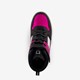 Hoge meisjes sneakers roze metallic