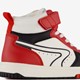 Hoge jongens sneakers rood