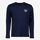Heren longsleeve shirt met tekstopdruk