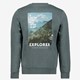 Heren sweater met backprint