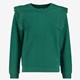 TwoDay meisjes sweater groen met ruches