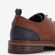 Heren veterschoenen cognac bruin