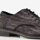 Heren veterschoenen grijs