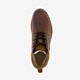 Leren heren veterboots bruin