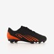 Kinder voetbalschoenen FG zwart oranje