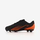 Kinder voetbalschoenen FG zwart oranje