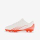 Kinder voetbalschoenen FG wit oranje