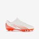 Kinder voetbalschoenen FG wit oranje