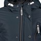 Halflange jongens jas blauw