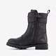 Meisjes boots met ritsen zwart