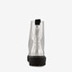 Dames veterboots zilver