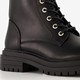 Dames veterboots zwart