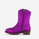 Meisjes western laarsjes metallic paars