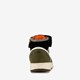 Hoge leren jongens sneakers groen
