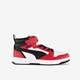 Rebound V6 Mid jongens sneakers rood zwart