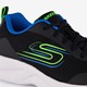 Dynamatic kinder sneakers zwart groen