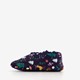 Meisjes sloffen met herfst print blauw