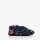 Meisjes sloffen met herfst print blauw