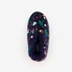 Meisjes sloffen met herfst print blauw