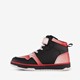 Hoge meisjes sneakers Isa zwart rood